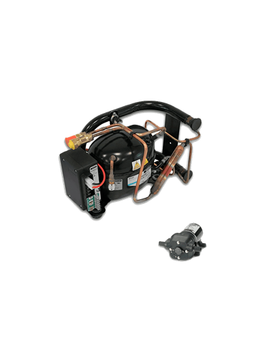 ND35 H2O GR ( CONECTOR RÁPIDO) - UNIDAD HORIZONTAL DE REFRIGERACIÓN POR AGUA