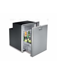 FRIGORÍFICO COMPARTIM. 90 LT ACERO INOX STEELOCK