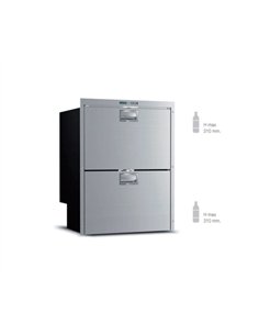 DW180 OCX2 RFX NEVERA-REFRIGERADOR DE DOBLE CAJÓN (144L)