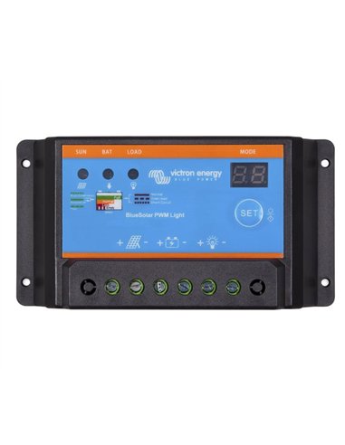 CONTROLADOR DE CARGA VICTRON BLUESOLAR PWM-LIGHT 12/24V-10A