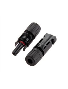 CONECTOR SOLAR MC4, 1xMALE 1xFEMALE