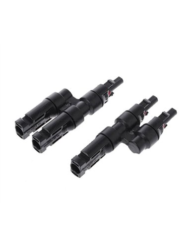 CONECTOR SOLAR MC4-Y 1xM-2F / 1xF-2M