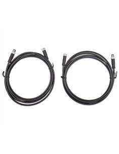 CABLE VICTRON CON CONECTOR CIRCULAR M8 MACHO/HEMBRA 3 POLOS 5m (2 uds)