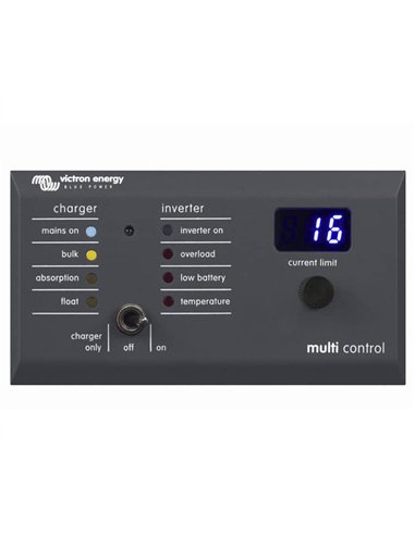 PANEL REMOTO DIGITAL VICTRON MULTICONTROL 200/200A GX