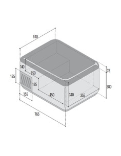 C65L NEVERA Y CONGELADOR PORTÁTIL CON TERMOSTATO LED (65L) 2
