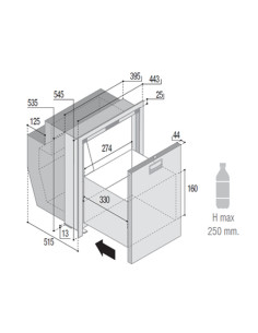 DW51 OCX2 DRINKS NEVERA DE CAJÓN (51L) 2