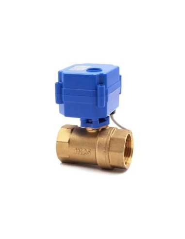 Válvula eléctrica aguas grises 1"