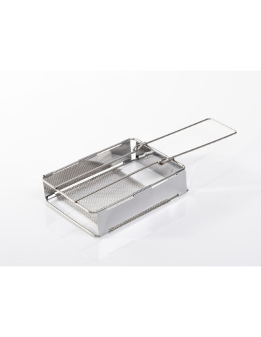 Sandwichera plegable de acero inoxidable