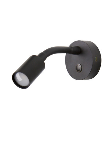 Foco LED flexible, con USB-C