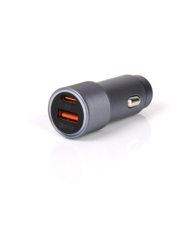 Cargador Voltímetro USB doble