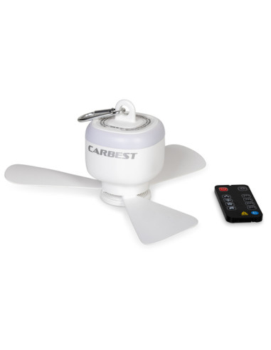 Lámpara con ventilador