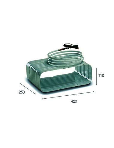 S7 EVAPORADOR 42 x 11 x 25 cm + CONECTOR RAPIDO A PLACA